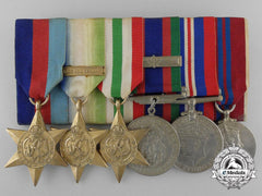 A Second War Canadian Italian Theater & Coronation Medal Group