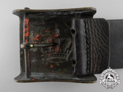 an1880'_s_hessen_army_belt_with_buckle_a_3249