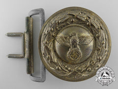 A German Penal Institution Administration Official's Type Ii Belt Buckle; Published Example