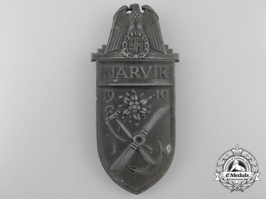 a_narvik_campaign_shield;_silver_grade_a_3698