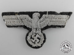 An Army Officer's Bullion Eagle For Visor Hat (Schirmutze)