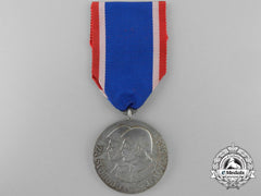 A Czechoslovakian Military Order Of Freedom Medal; Silver Grade