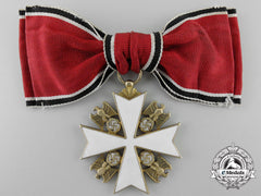A German Eagle Order; 5Th Class By Godet Of Berlin On Lady’s Ribbon