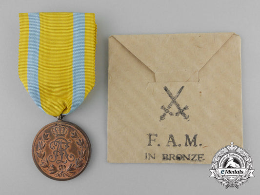 a_mint_saxon_friedrich_august_medal;_bronze_grade_with_packet_a_4186
