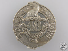 A 48Th Highlanders Of Canada (Toronto, On) Glengarry Badge
