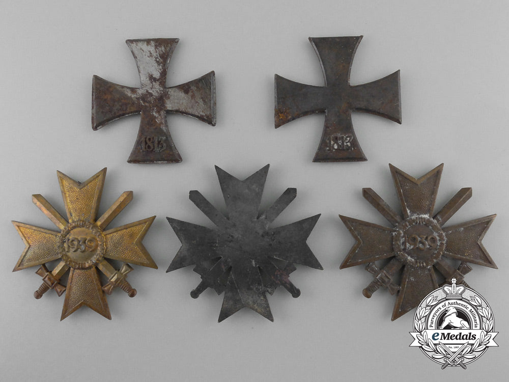 five_second_war_german_medal_parts_recovered_from_the_zimmermann_factory_a_4902_1
