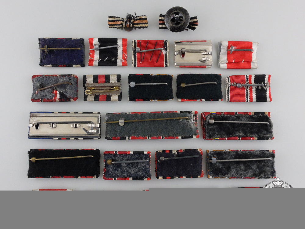 twenty-_four_german_second_war_ribbon_bars_a_511
