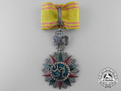 A Tunisian Order Of Nishan El Iftikar; Commander's Neck Badge (1829-1942)