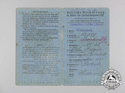a1917_german_administration_for_the_lithuanian_council_area_pass_a_5425