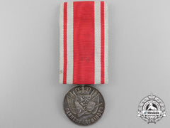 Denmark, Kingdom. A Silver Medal Of The Royal Guards Association, C.1885