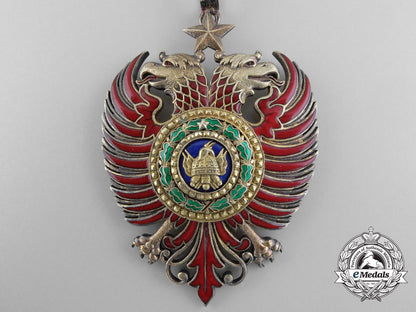 an_albanian_order_of_scanderbeg;_commander's_badge_by_e.gardino,_roma_a_5807