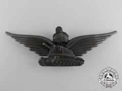 Hungary. A Rare Armored Vehicle Crew Badge, C.1942