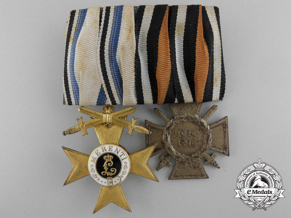 a_first_war_bavarian_first_class_mvk_medal_pair_a_6075