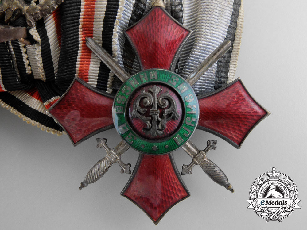 a_first_war_saxon_medal_bar_with_bulgarian_merit_order_a_6094