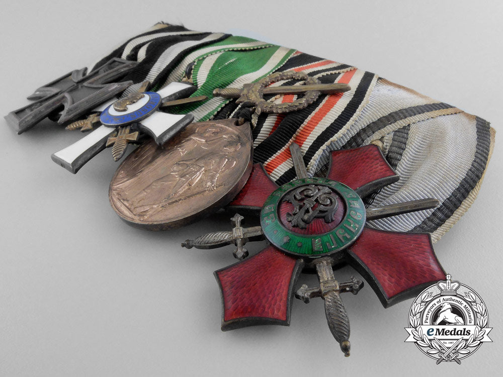 a_first_war_saxon_medal_bar_with_bulgarian_merit_order_a_6096