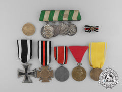 A Lot Of Ten Austrian And German Imperial Medals, Awards, And Decorations
