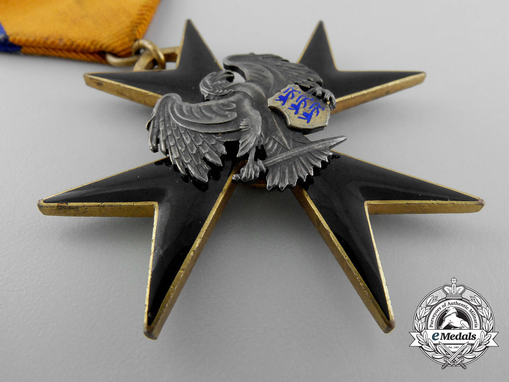an_estonian_order_of_the_black_eagle;_fifth_class_with_case_a_6765