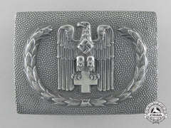 A Red Cross Enlisted Belt Buckle By Overhoff & Cie, Ludenscheid