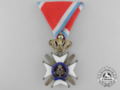 An Unusual Serbian Cross Of Takovo; French Made