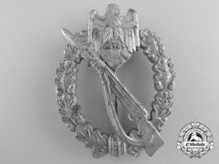 An Army Infantry Badge; Silver Grade By Richard Simm & Söhne