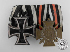 A First War German Pair; Reichsverband Pforzheim