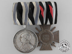 A First War Bavarian Silver Military Merit Medal Pairing