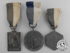 Three Second World War Era Royal Dutch Touring Club Travellers' Association Medals