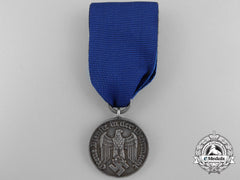 A Wehrmacht Long Service Medal; 4Th Class For Four Years' Service
