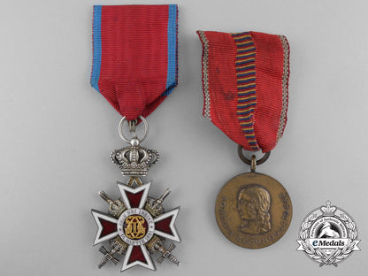 two_romanian_orders_and_medals_a_8413