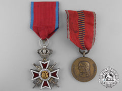 Two Romanian Orders And Medals