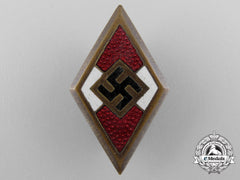 An Hj Golden Honor Badge By Deschler