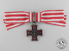 A Rare Croatian Order Of Merit; Third Class Ladies Cross