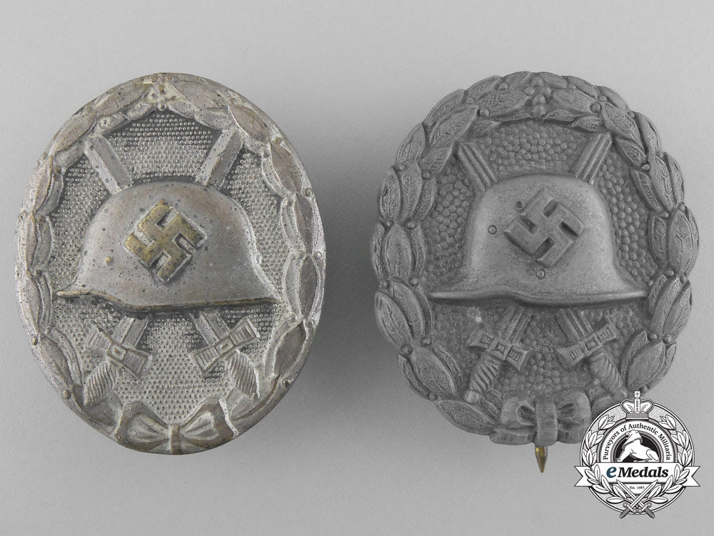 two_silver_grade_wound_badges_a_9048