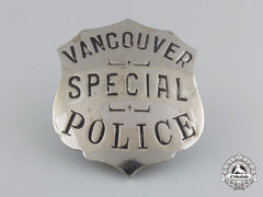 A Vancouver Special Police Badge