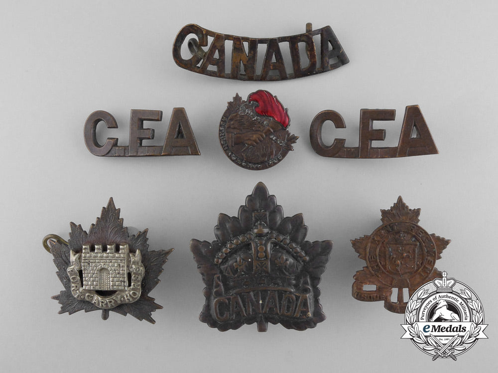 seven_first_world_war_canadian_badges&_insignia_a_9134