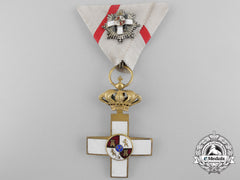 A Spanish Order Of Military Merit With Miniature Grand Cross 1889-1931
