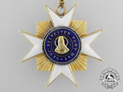 an_order_of_st._sylvester_in_gold;_commander's_cross_c.1920_a_9176