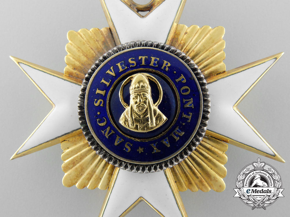 an_order_of_st._sylvester_in_gold;_commander's_cross_c.1920_a_9177