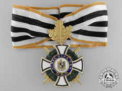 A Romanian Order Of The Ruling House; Commander’s Cross With Swords And Oakleaves
