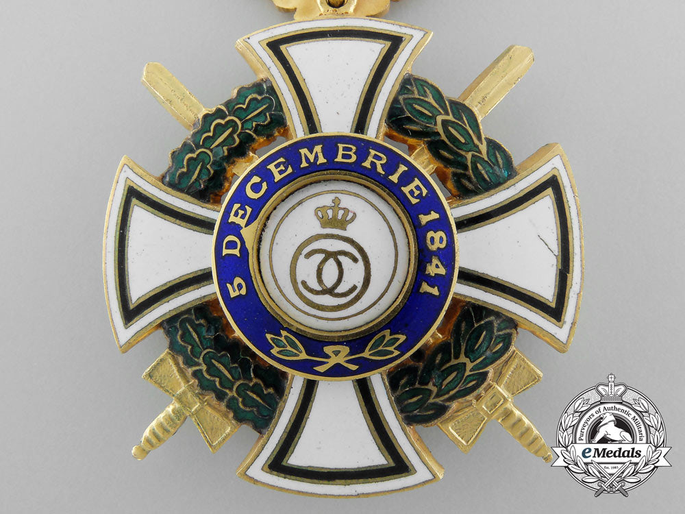 a_romanian_order_of_the_ruling_house;_commander’s_cross_with_swords_and_oakleaves_a_9216