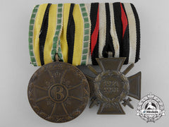 A First War Saxe-Meiningen Medal Pair