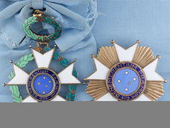 Brazil. An Imperial Order Of The Southern Cross, Grand Cross Set