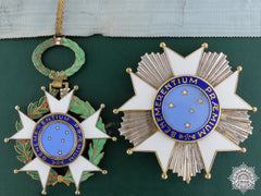 A Brazilian National Order Of The Southern Cross; Grand Officers