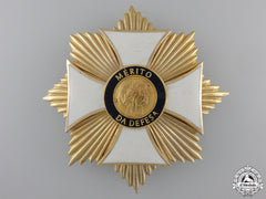 A Brazilian Order Of Merit For Defence; Grand Cross Breast Star