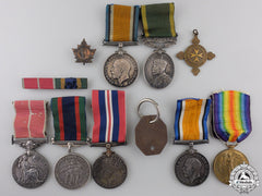 A British Empire Medal & Family Medal Group