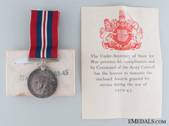 A British Issued War Medal 1939-45