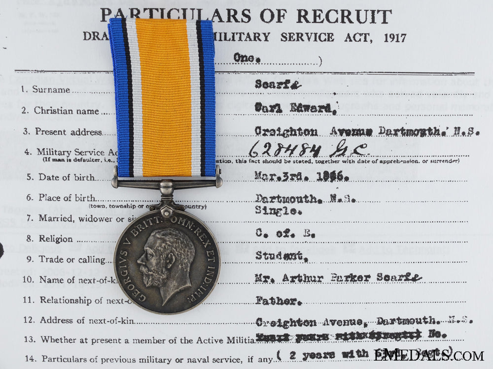 a_british_war_medal_to_the6_th_canadian_mounted_rifles_a_british_war_me_5385e87066f8d