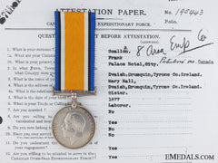 A British War Medal To The 5Th Canadian Mounted Rifles Cef