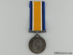 A British War Medal To The 92Nd Canadian Infantry Cef