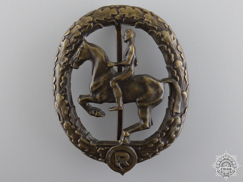 a_bronze_grade_german_horseman's_badge_by_l.chr.lauer_a_bronze_grade_g_54b949f1e9a65